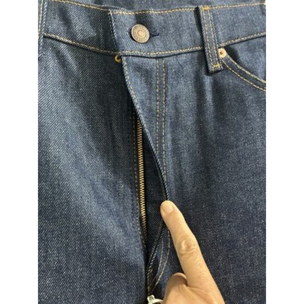 Vtg 90's Levis 505-0217 Orange Tab Denim Jeans Men's 36x34 USA NWOT 47417-5 - Picture 2 of 9